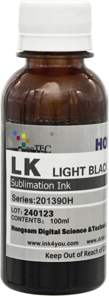 Сублимационные чернила Light Black (серый) 100 мл