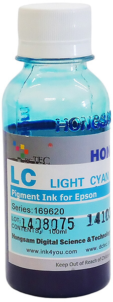 Чернила серии 169620 - Light Cyan (светло-голубой) 100 мл