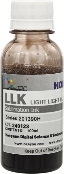 Сублимационные чернила Light Light Black (светло-серый) 100 мл
