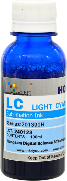 Сублимационные чернила Light Cyan (светло-голубой) 100 мл