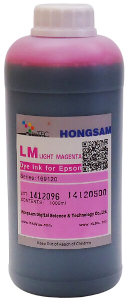 Чернила серии 169120 - Light Magenta (светло-пурпурный) 1000 мл