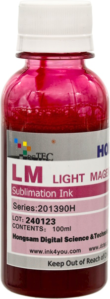 Сублимационные чернила Light Magenta (светло-пурпурный) 100 мл