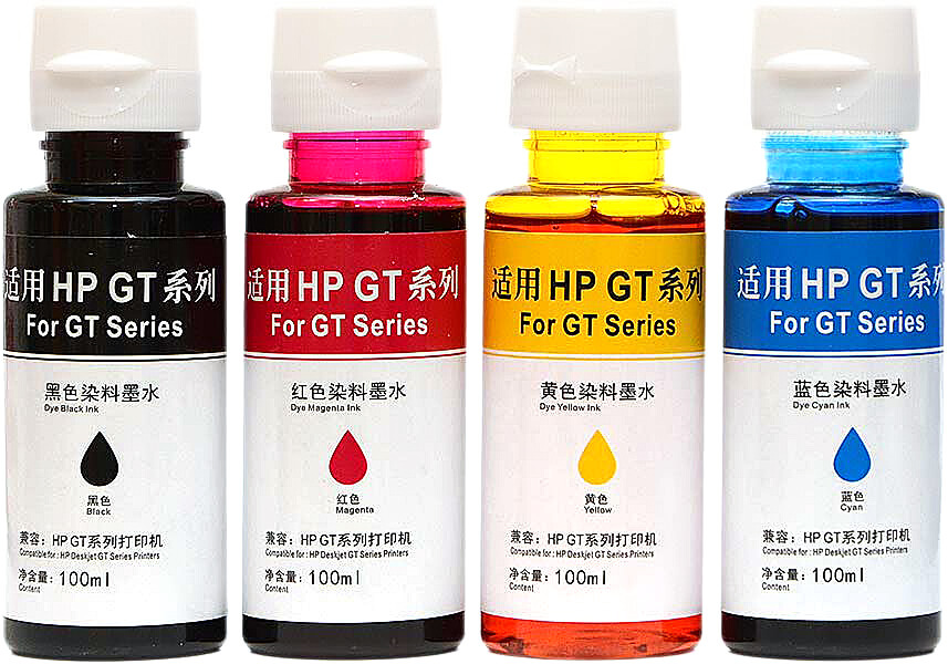 Набор чернил Imatec для картриджа 711 HP из 4 цветов по 100 мл