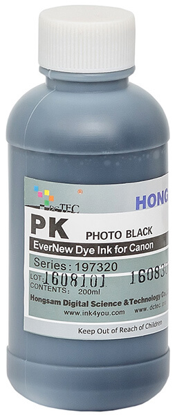 Чернила для Canon iPF770 5 шт х 200 мл с классическим черным пигментом
