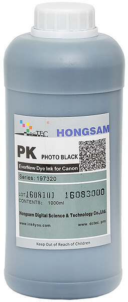 Чернила Canon 5 шт х 1000 мл с классическим черным пигментом