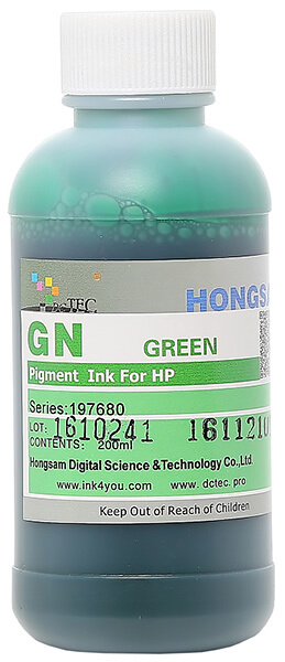 Чернила зеленые для HP Z3200, 200 мл
