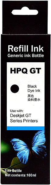 Чернила водорастворимые Imatec для картриджа 129 HP - Black (черный) 100 мл