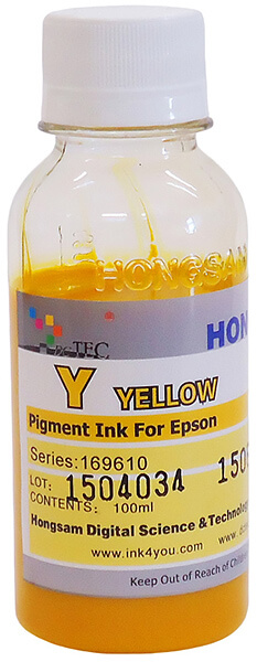Чернила серии 169610 - Yellow (жёлтый) 100 мл