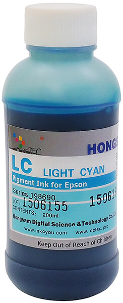  Чернила для Epson пигментные 11 шт х 200 мл с фиолетовым цветом