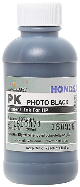 Комплект пигментных чернил для HP Z6 6 X 200 мл
