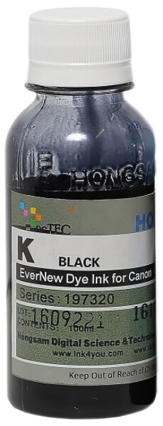 Чернила чёрные для картриджа CLI-521 PK, 100 мл