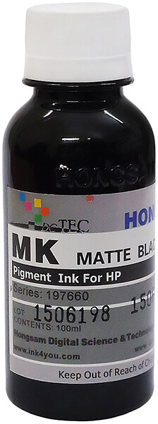 Комплект чернил с черным пигментом для HP Deskjet Ink Advantage 3525 4 шт х 100 мл