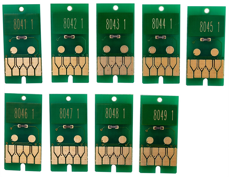 Набор чипов для картриджей (ПЗК/ДЗК) Epson SureColor SC-P6000