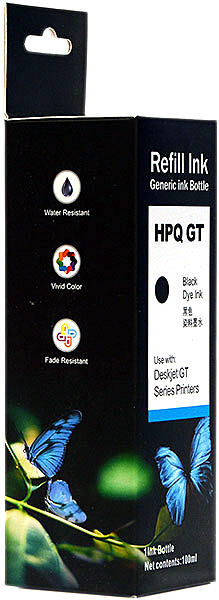 Чернила водорастворимые Imatec для картриджа 129 HP - Black (черный) 100 мл