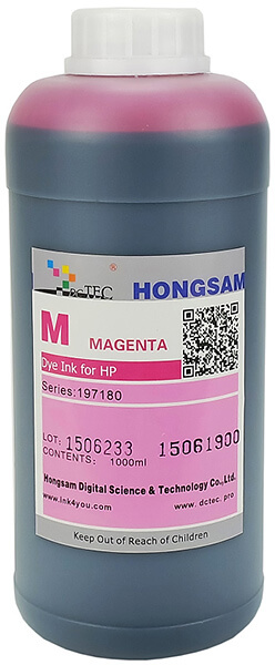 Чернила серии 197180 - Magenta (пурпурный) 1000 мл