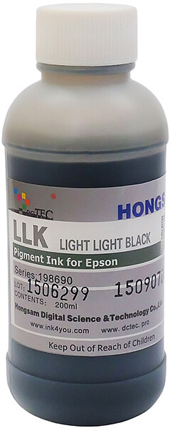 Чернила серии 198690 - Light Light Black (светло-серый) 200 мл