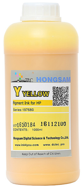 Чернила желтые для HP DesingJet Z6, 1000 мл