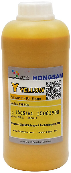 Чернила серии 198690 - Yellow (желтый) 1000 мл