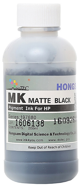 Чернила серии 197680 - Matte Black (матовый чёрный) 200 мл