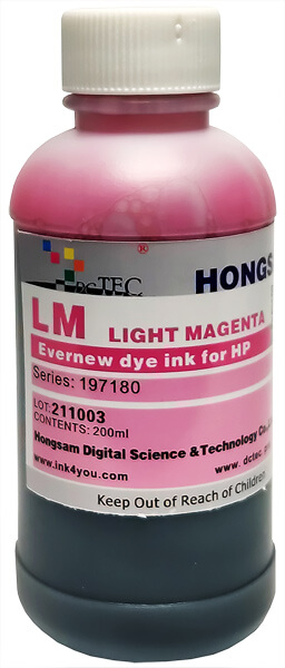 Чернила серии 197180 - Light Magenta (светло-пурпурный) 200 мл